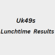 Uk49s Lunchtime Results: