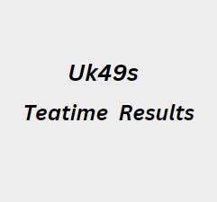 Uk49s Teatime Results